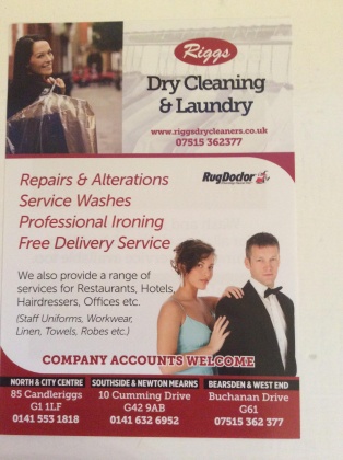 Rigg's Dry Cleaning & laundry