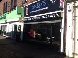 Seko's turkish barber shop, Manchester