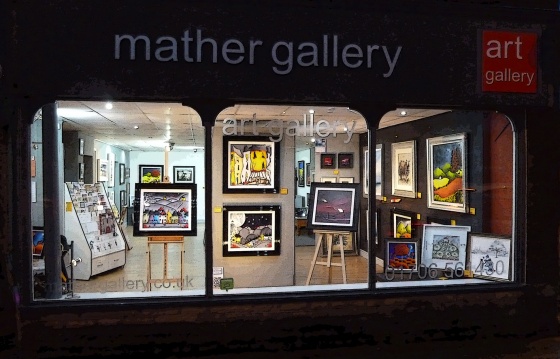 Mather Gallery - The Mather Gallery Evening