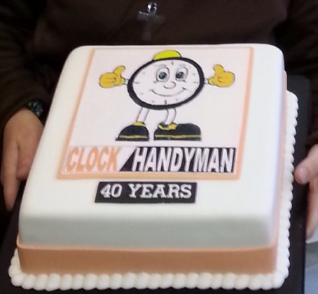 Clock Handyman - Celebrating our 40th birthday in 2013