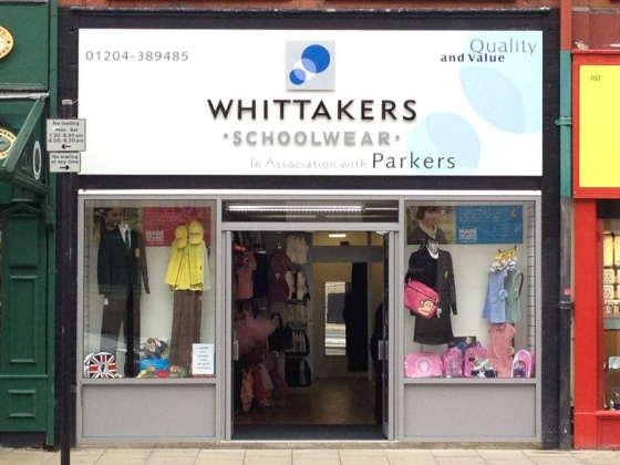 Whittakers Schoolwear - Parker's School Wear (19/04/2014)