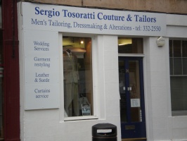 Sergio Tosoratti Couture & Tailors, Edinburgh