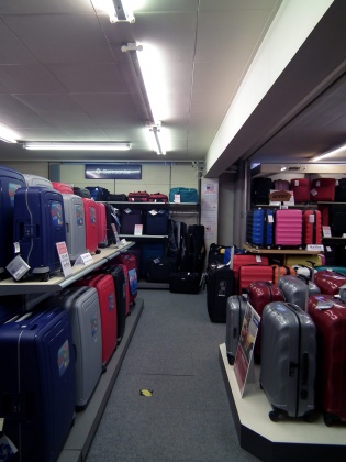 The Business Shop - Luggage on the first floor