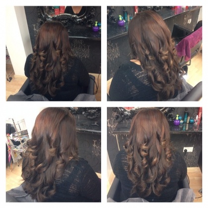 Cabello - 2 rows of extensions sewn in