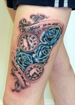 Aces High Tattoo Studio - Watches And Roses