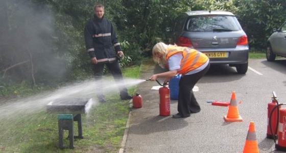 PRT-Training - Fire Extinguisher Training