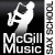 McGill Music Sax School Logo