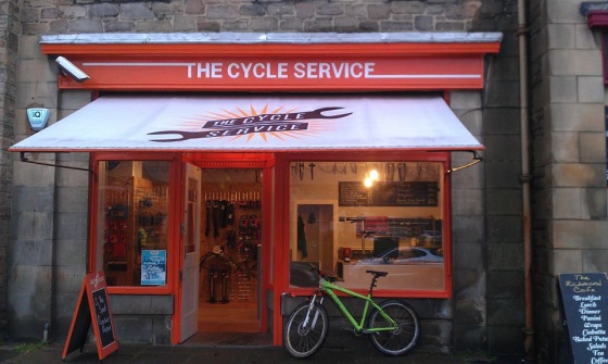 The Cycle Service - Shop front