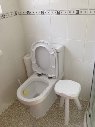 Euro-lec (Southern) - New toilet and tiling