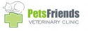 Pets Friends Veterinary Clinic Logo