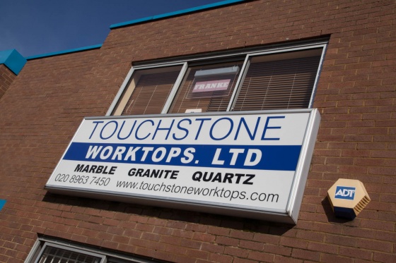 Touchstone Worktops - Outside our showroom