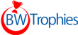 B & W Darts and Trophies Logo