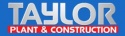 Taylor Plant And Construction Logo