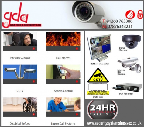 GDA Fire & Security - CCTV systems