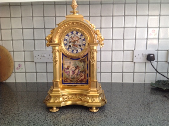 Barry FitzGibbon Clock Repairs - French gilt
