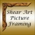 Shear Art Picture Framing Logo