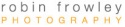 Robin Frowley Photography Logo