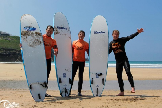 Cornish Wave Mobile Surf School - Summer Surf Lessons at Fistral Beach Newquay