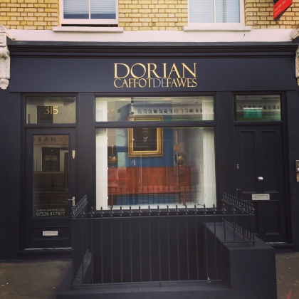 Dorian Caffot de Fawes Antiques - Dorian's shop on the Lillie Road