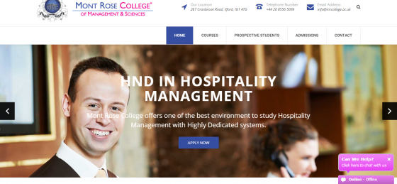 C Factory Ltd - College Website